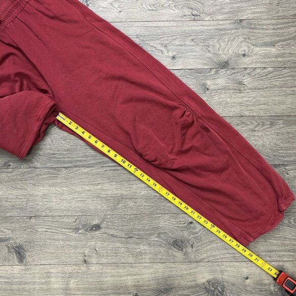 Free People Movement Sz Large Womens Crimson Red Inbound Romper Jumpsuit - Picture 5 of 16